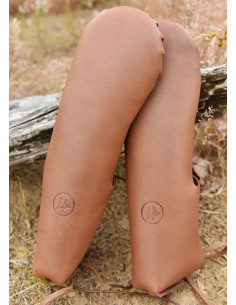 Sandali romani in pelle marrone, con chiusura a lacci 2