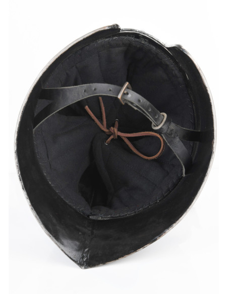 Barbuta italiana funzionante, anno 1440