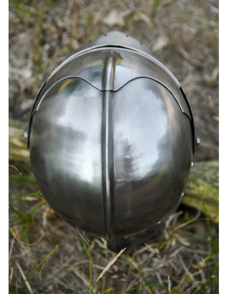 Copricapo medievale con visiera, anno...