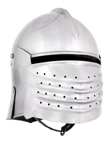 Copricapo medievale con visiera, anno...