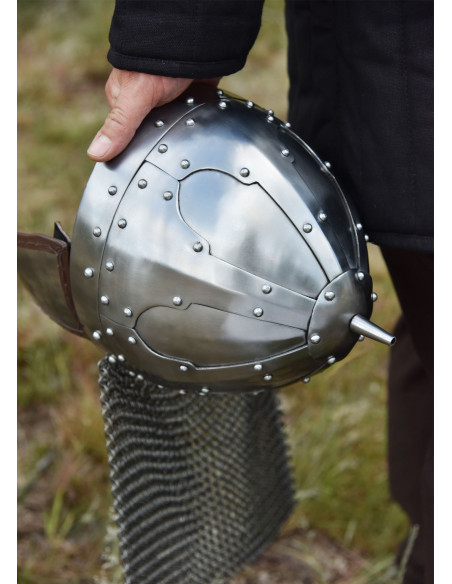 Casco Spangenhelmet con paraorecchie...