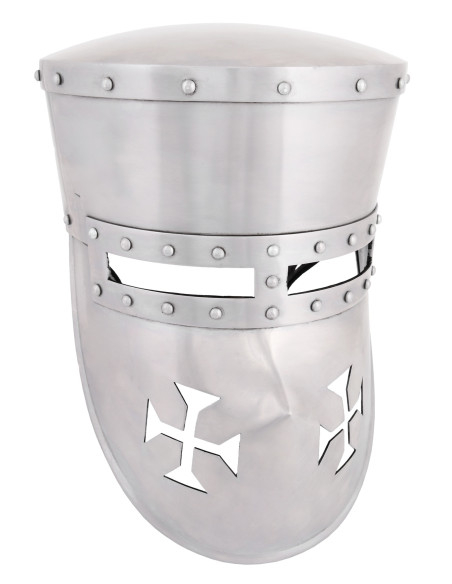 Elmo crociato funzionante, XII-XIII...