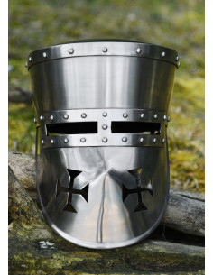 Elmo crociato funzionante, XII-XIII secolo 2