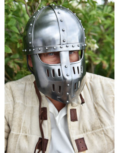 Casco Spangenhelmet con visiera 2