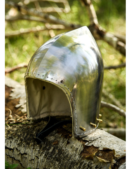 Bacinete funzionale XIV secolo, 2mm.