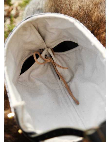 Bacinete funzionale XIV secolo, 2mm.