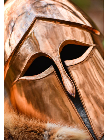 elmo corinzio in bronzo da 1,2 mm