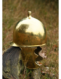 el casco repubblicano Montefortino, ottone, circa 1,2 mm 2