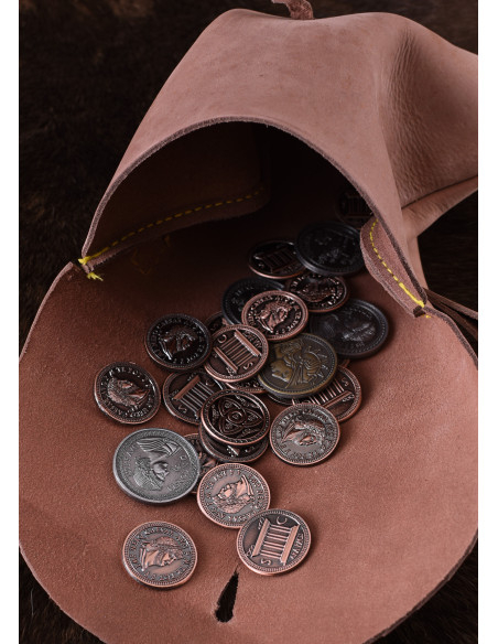 Borsa in pelle con passanti per...