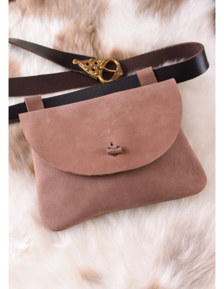 Borsa in pelle con passanti per...