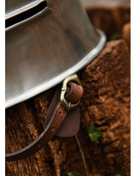 el casco medievale tipo Sallet,...