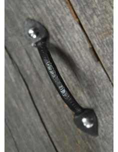 Manico in acciaio forgiato a mano (13 cm.) 2