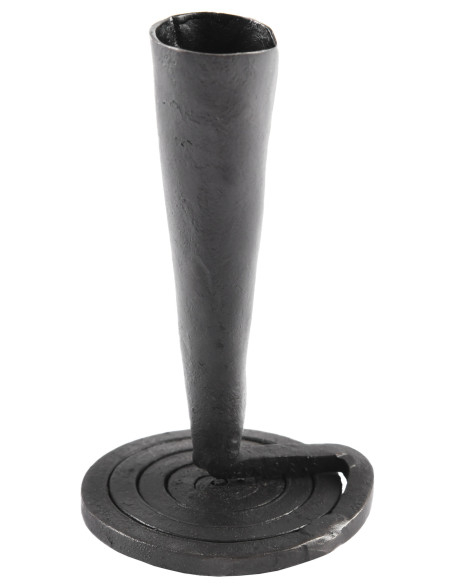 Candelabro forgiato a mano con base a...