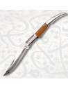 Coltello arabo di Carraca serie Seta Ambra (28,5 cm).