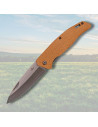 Coltello da campo Third, manico in legno d'acero