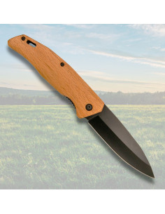 Coltello da campo Third, manico in legno di acero (lama... 2