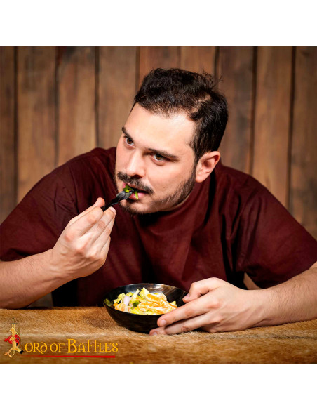 Ciotola in vero corno fatta a mano