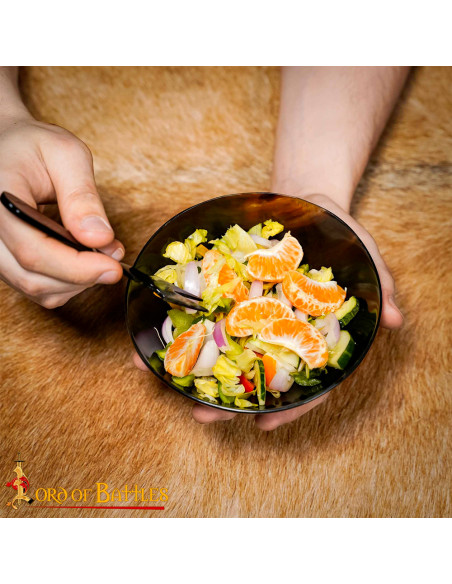 Ciotola in vero corno fatta a mano