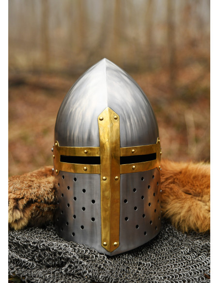 Elmo medievale Pan di Zucchero