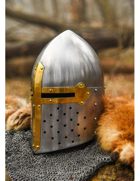 Elmo medievale Pan di Zucchero