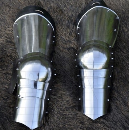 Protección piernas para armadura medieval 1 - Armature Medievale