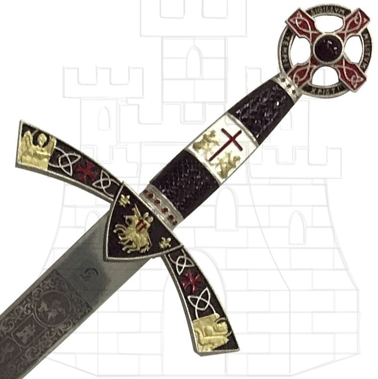 Espada Templaria decorada - Spada Templare di Toledo