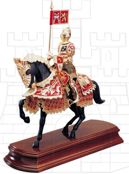 Caballo Caballero Carlos V decorada - Spade di Carlo I di Spagna e V di Germania