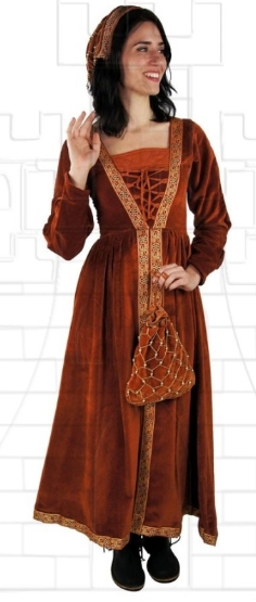 abito medievale regina Katerina - Invio rapido di vestiti medievali in tutta Europa