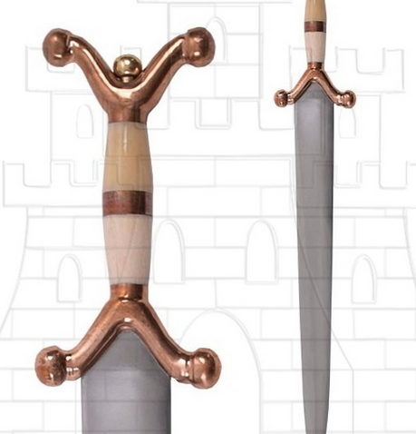 Espada Celta Corta 63 cms. 459x478 - Spada corta celtica