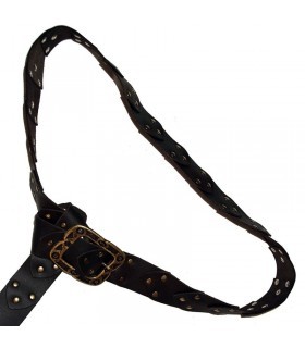 Cinghia in pelle spada Cintura Cintura Cinghia Medioevo Latigo 210-240 x 3 cm BLU 